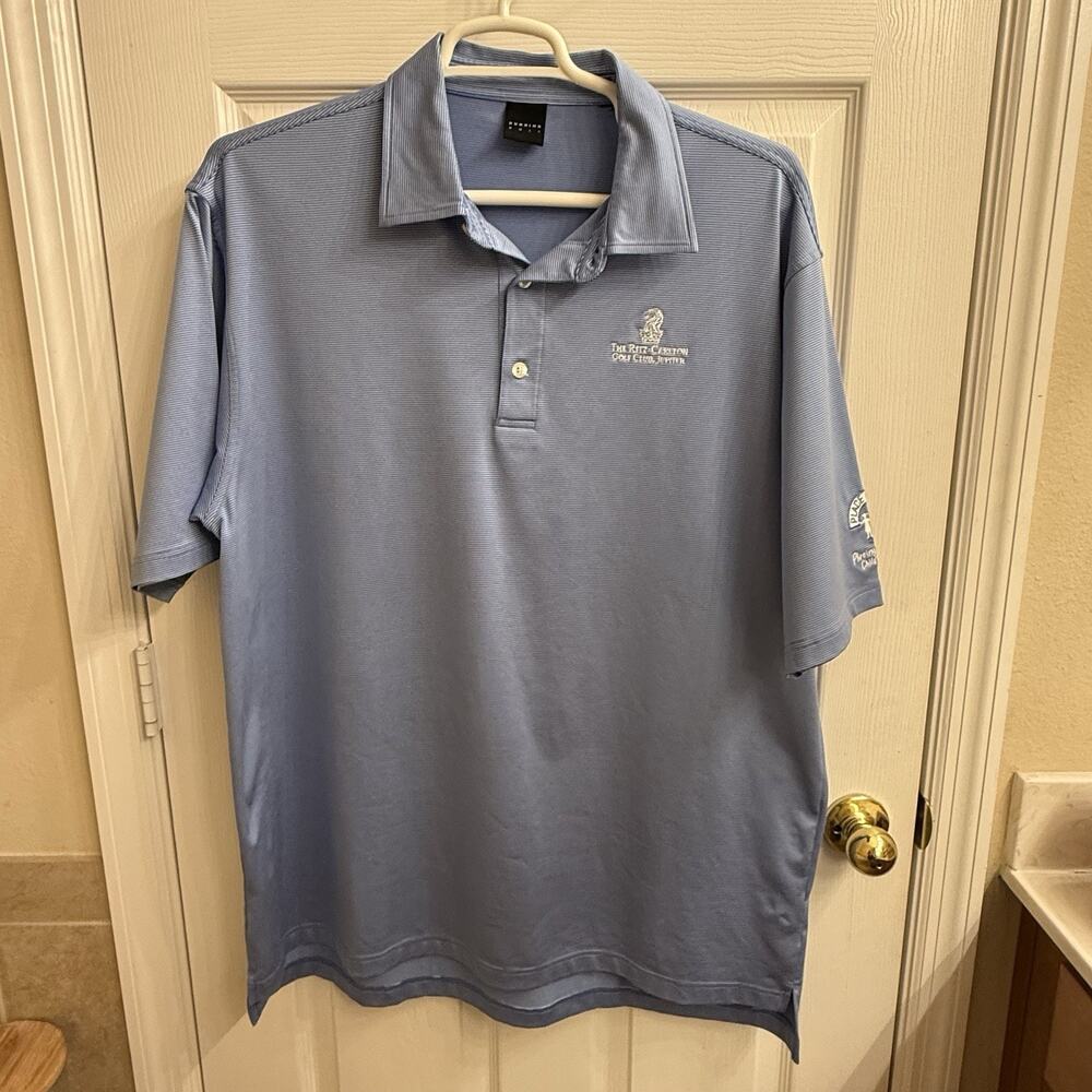 Dunning Golf Polo Xl The Ritz Carlton Golf Club Jupiter_Place Of Hope Blue